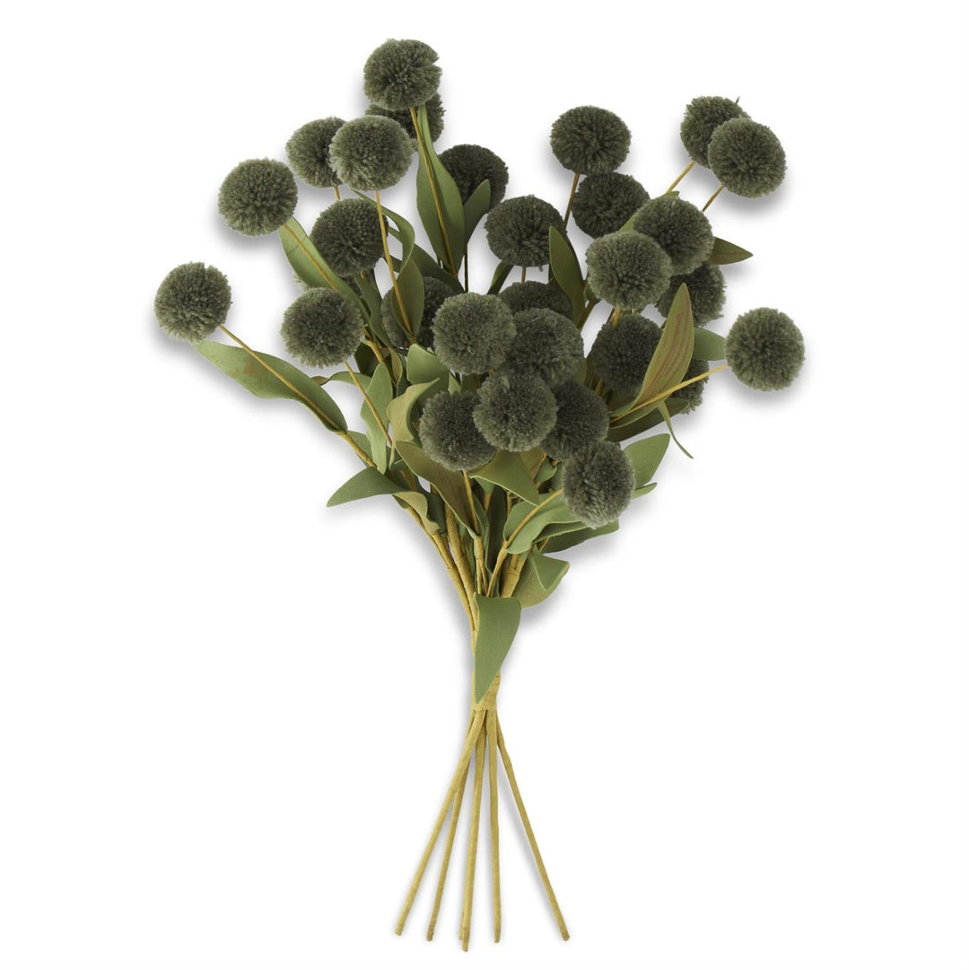 Green Pompom Floral Bundle - Perch