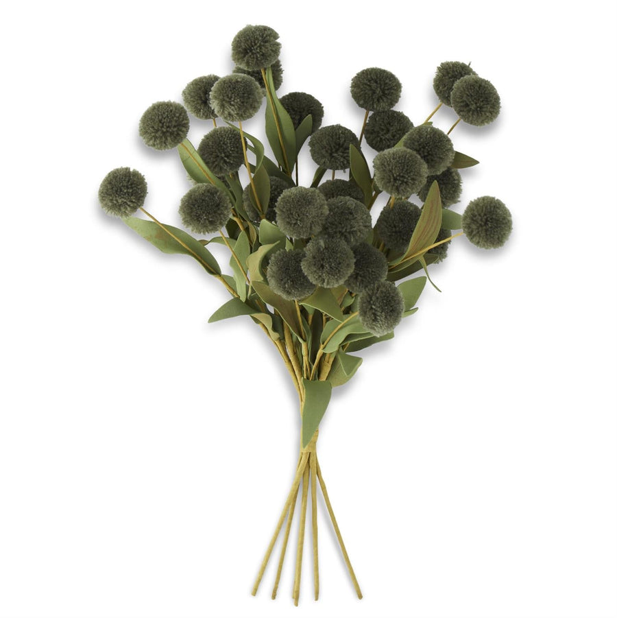 Green Pompom Floral Bundle - Perch