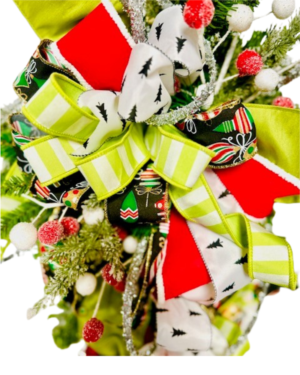 Grinchy Glam Teardrop - Perch