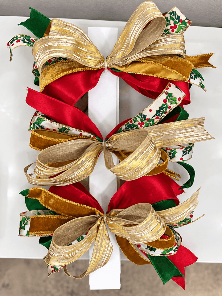 Holly & Gold Bow Bundle - #Perch#