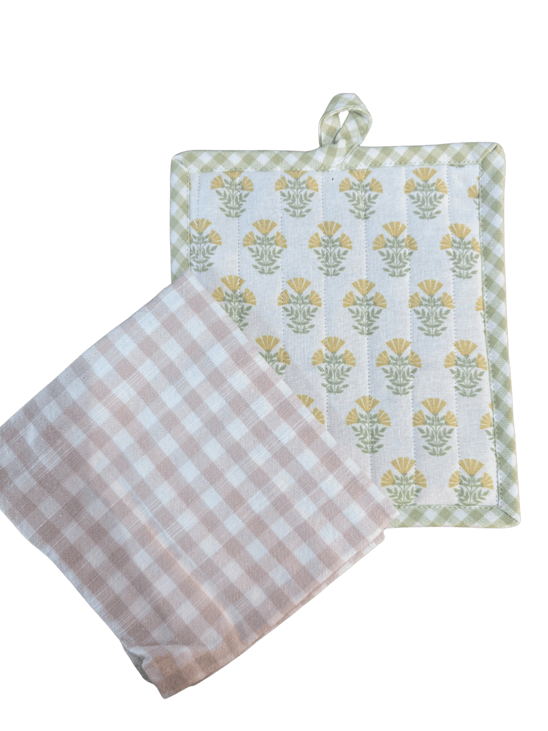 Honey Bee Potholder Gift Set - Perch