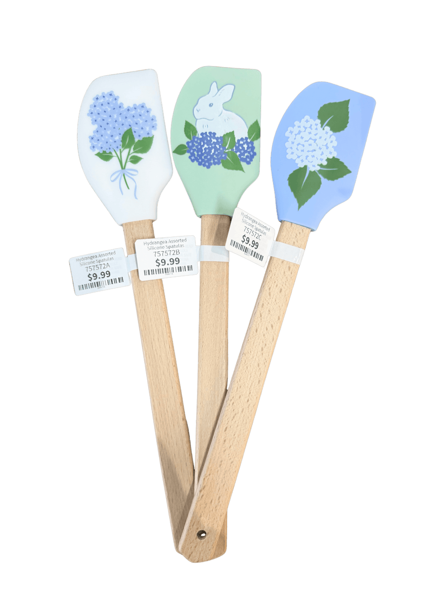 Hydrangea Assorted Silicone Spatulas - Perch