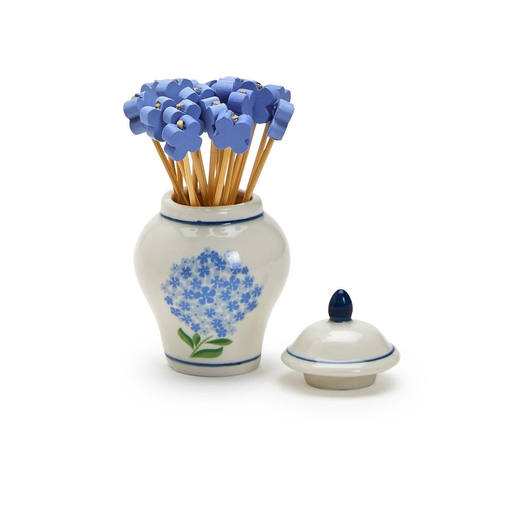 Hydrangea Ginger Jar Toothpicks - Perch