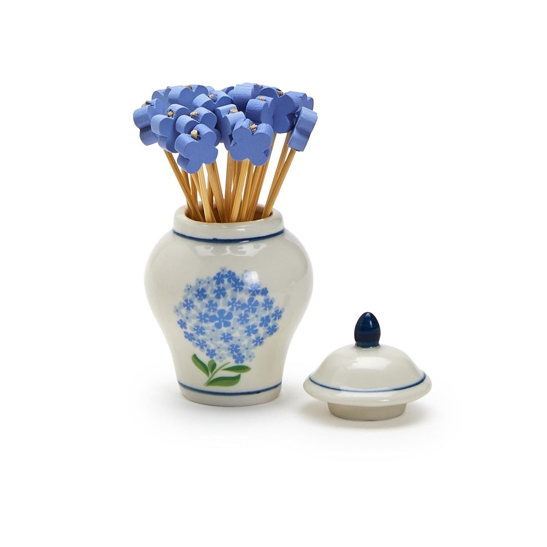 Hydrangea Ginger Jar Toothpicks - Perch