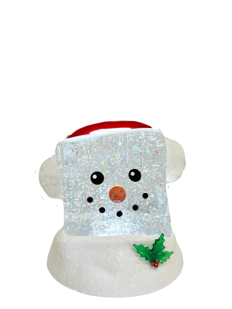 Ice Cube Snowman - #Perch#