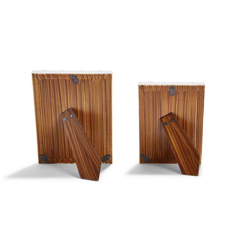 Ivory + Brass Lines Frames S/2 - Perch