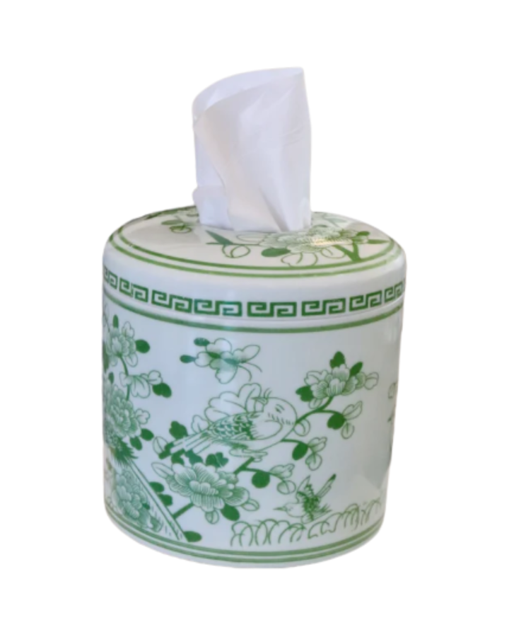Jade Tissue Vessel