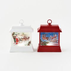 Lanterns Santa Village White - #Perch#