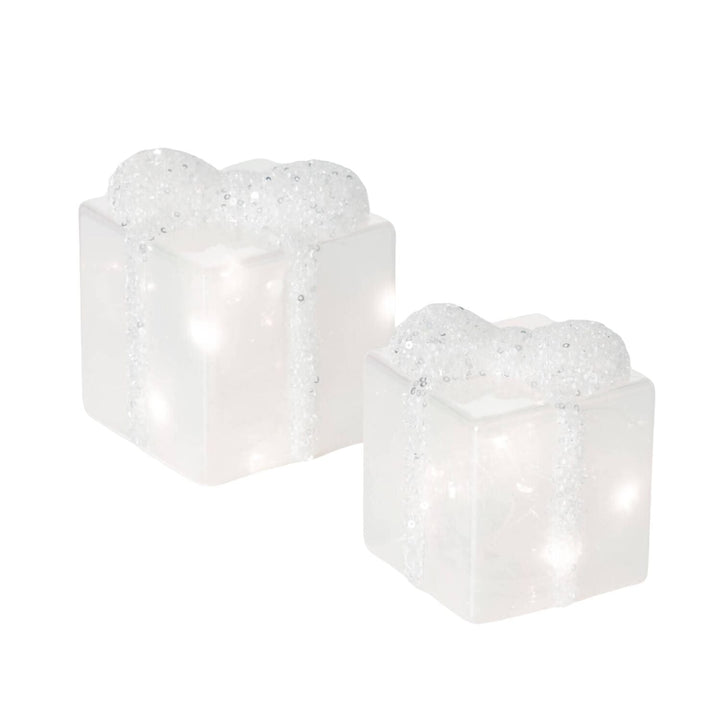 Lighted Christmas Packages - #Perch#