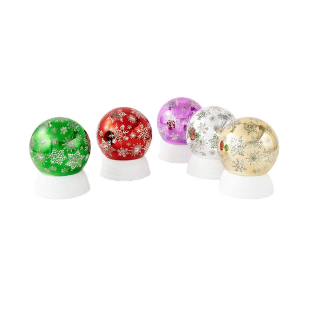 Lighted Glitter Swirl Waterglobes - #Perch#