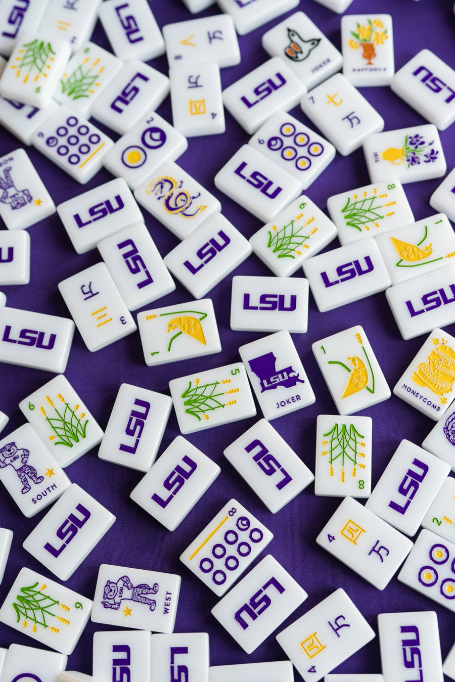LSU Mahjong Tiles - Perch