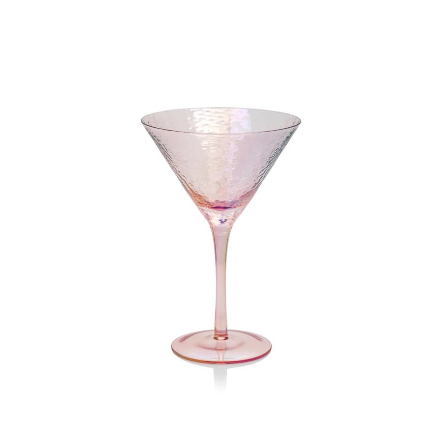 Luster Pink Martini Glasses - Set of 4 - Perch