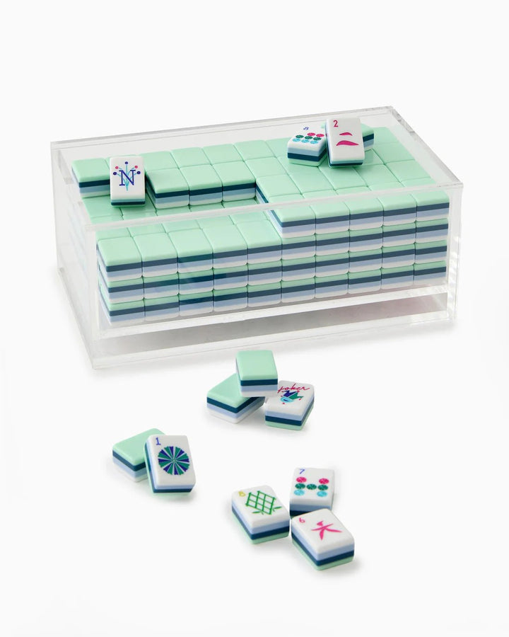 Mahjong Acrylic Tile Box - Perch