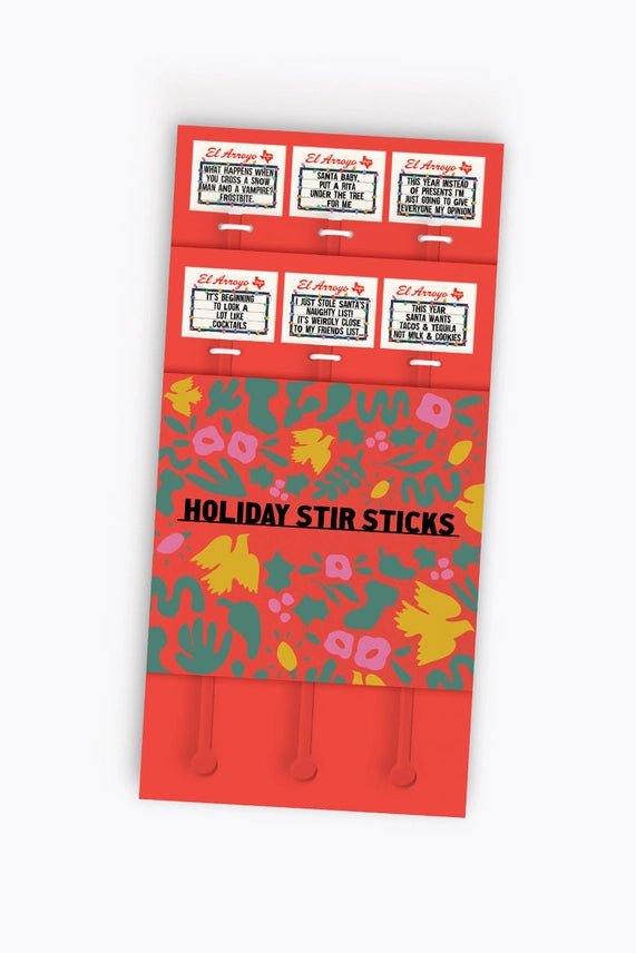 Marquee Holiday Stir Sticks - Perch