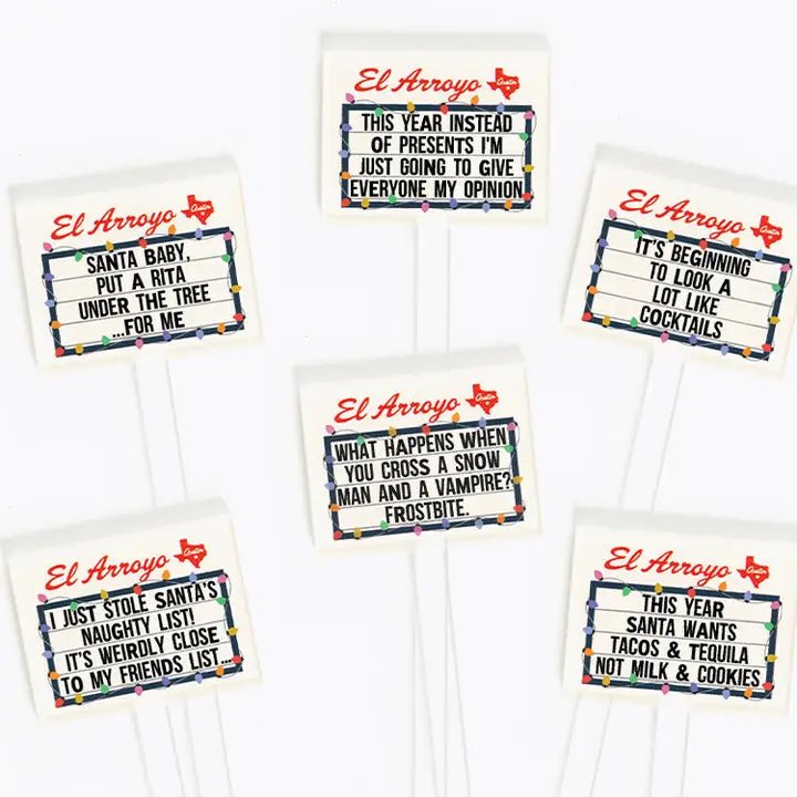 Marquee Holiday Stir Sticks - Perch