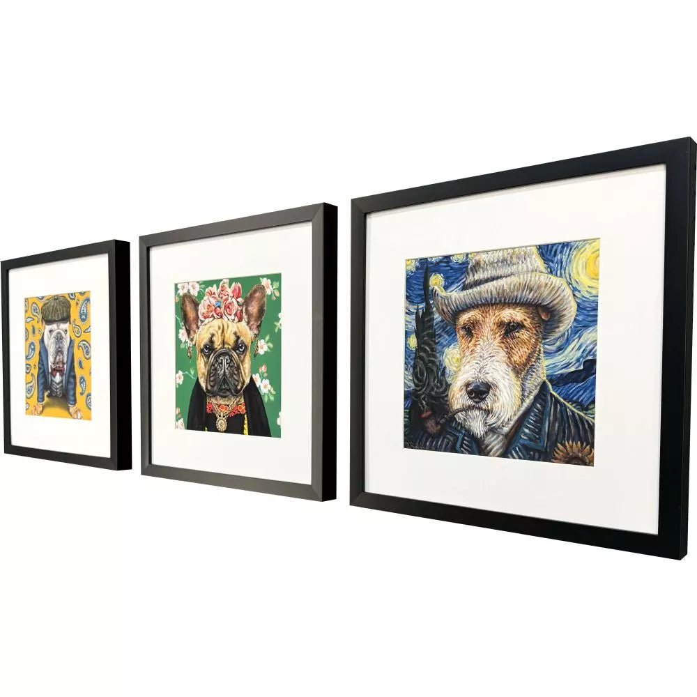 Master Dogs I - Set of 3 - Perch