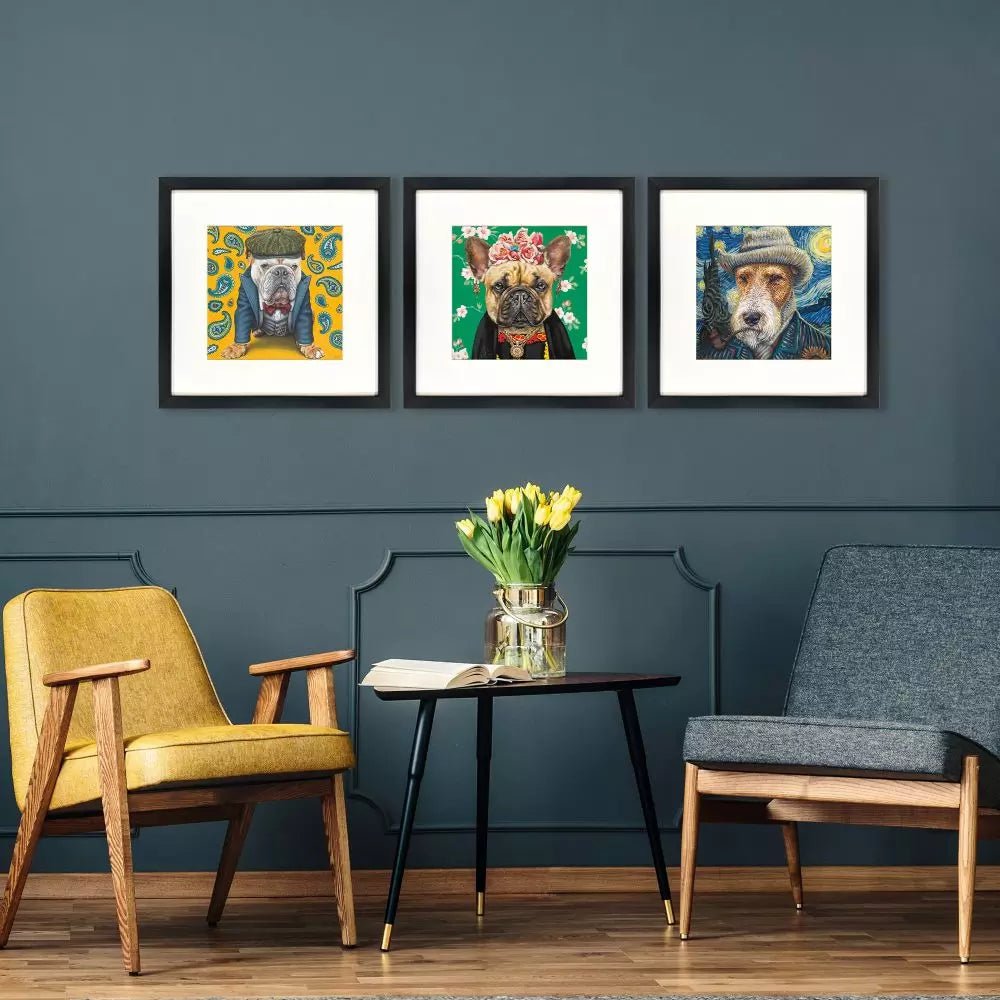 Master Dogs I - Set of 3 - Perch