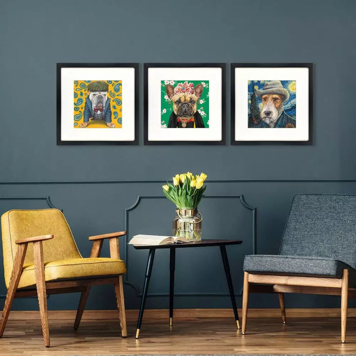 Master Dogs I - Set of 3 - Perch