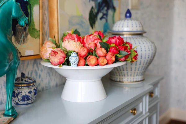 Melamine Bowl Pinstripes - Perch