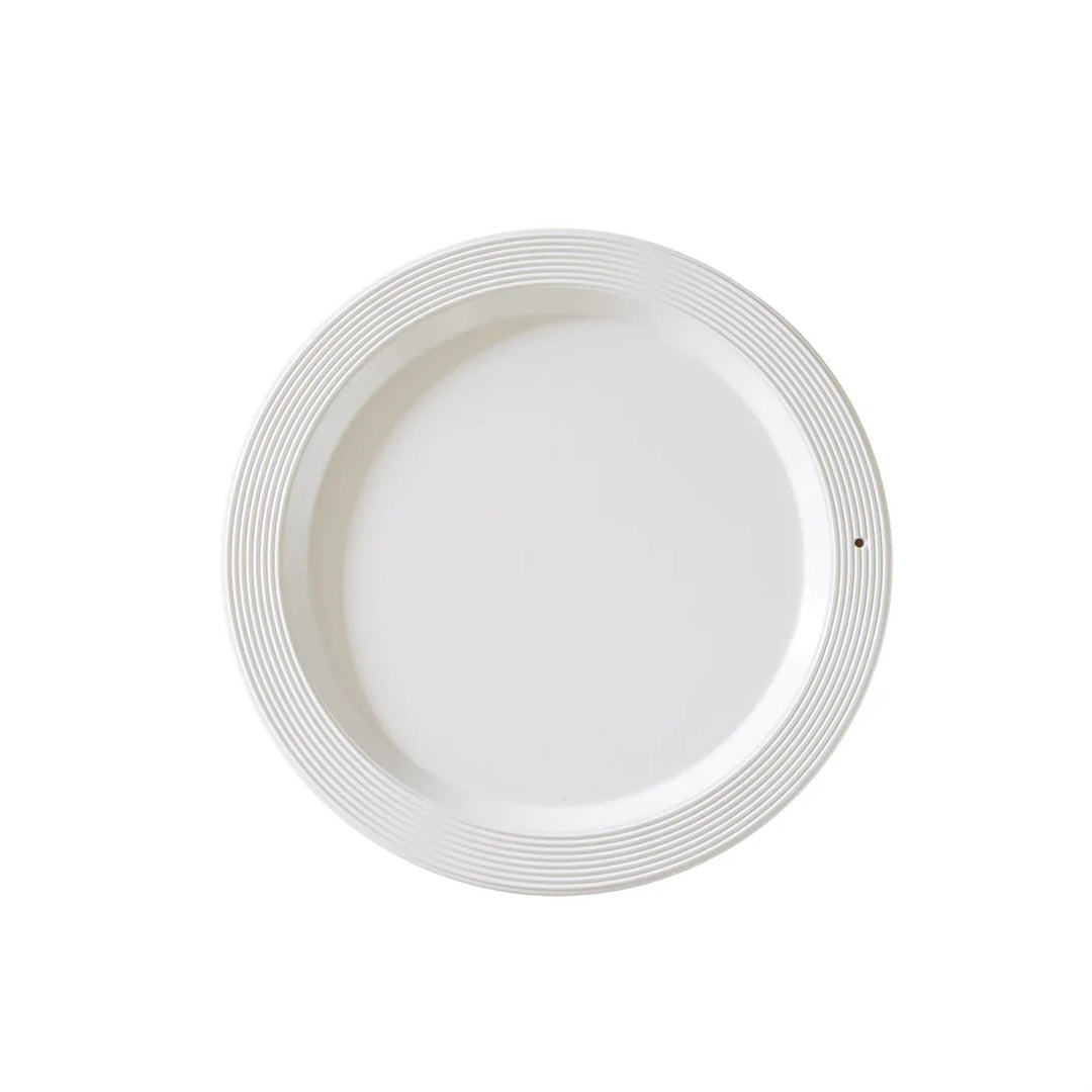 Melamine Round Platter - Pinstripes - #Perch#