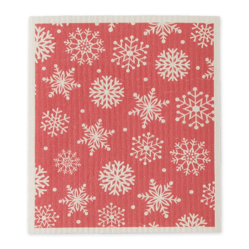 Merry And Bright Swedish Dishcloth - #Perch#