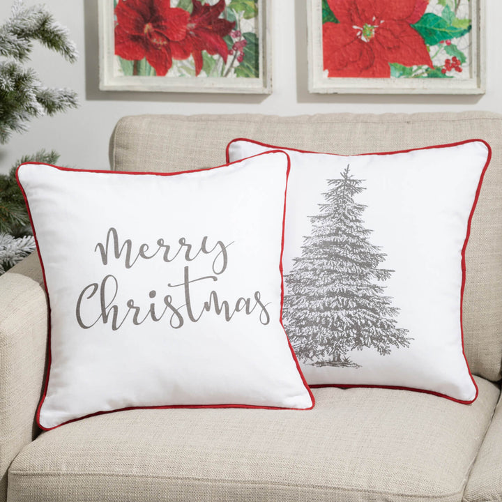 Merry Christmas Pillow - #Perch#