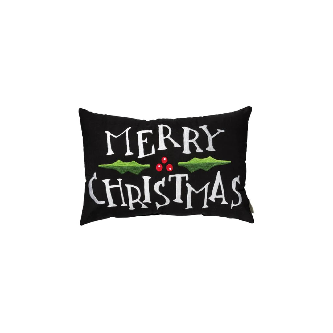 Merry Holly Berry Christmas Pillow - #Perch#