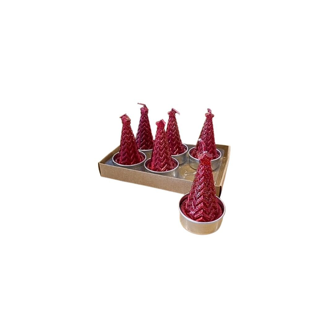 Metallic Tree Tea Lights - #Perch#