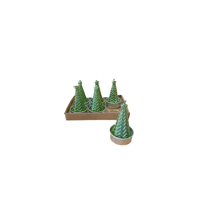Metallic Tree Tea Lights - #Perch#