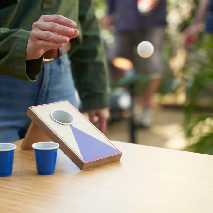 Mini Cornhole Pong Set - Perch