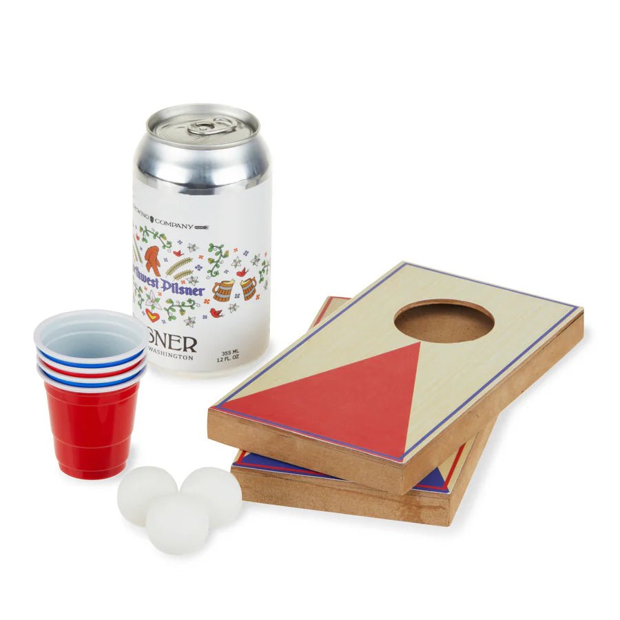 Mini Cornhole Pong Set - Perch