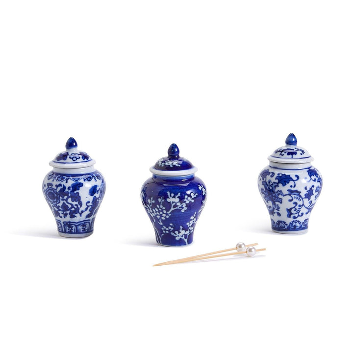 Mini Ginger Jar Toothpick Set - Perch
