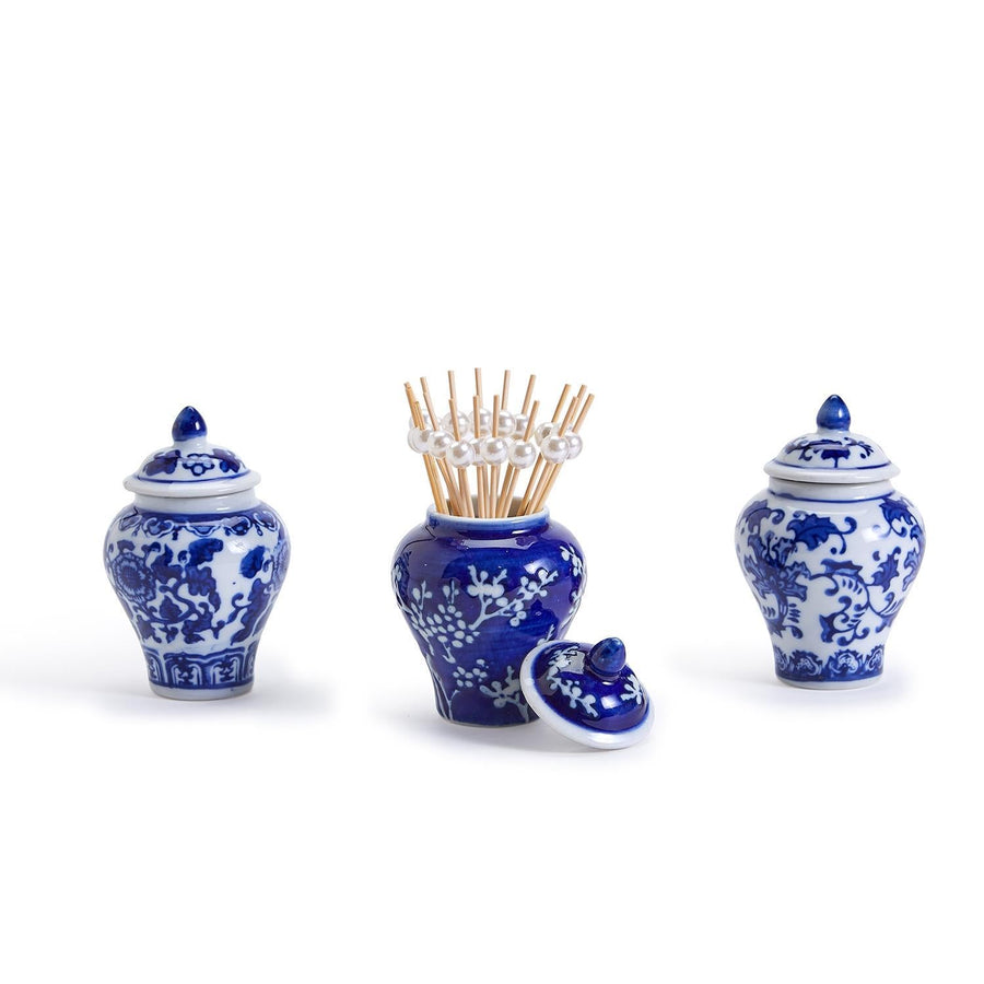 Mini Ginger Jar Toothpick Set - Perch