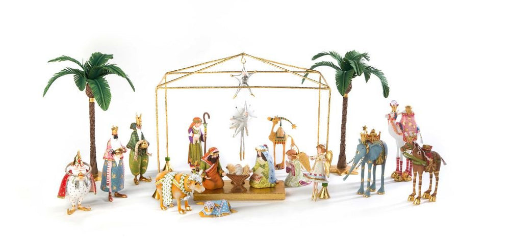 Mini Nativity Cow & Calf - #Perch#