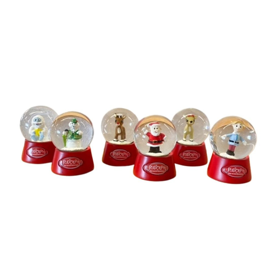 Mini Rudolf Snow Globes - #Perch#