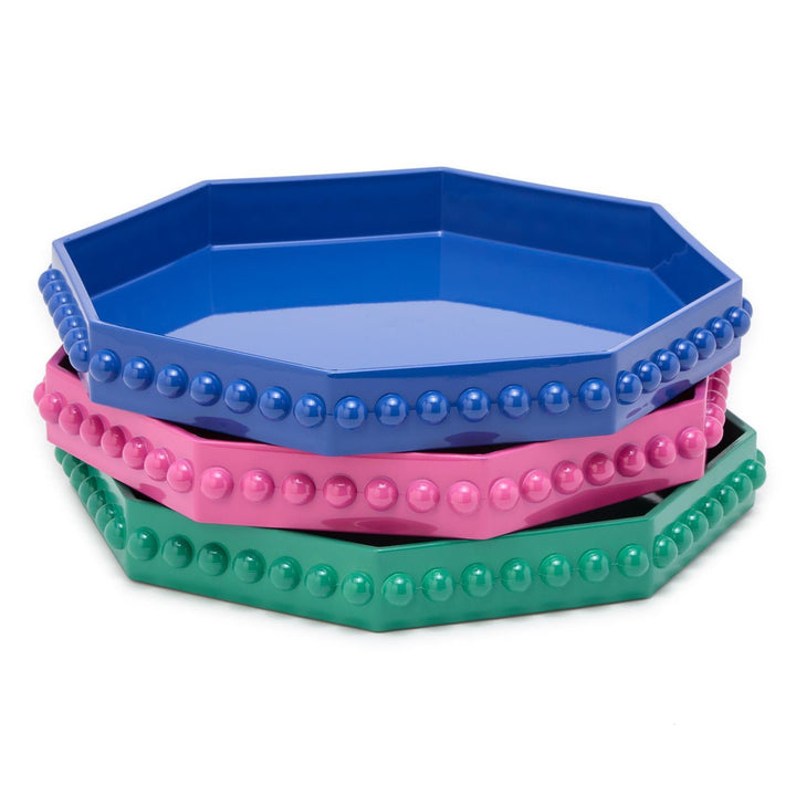 Octagonal Laquered Trays - Perch