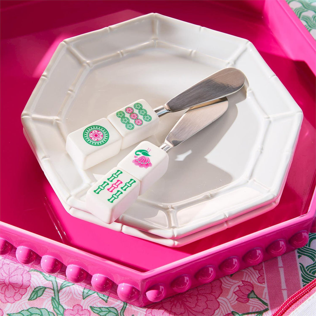 Octagonal Laquered Trays - Perch