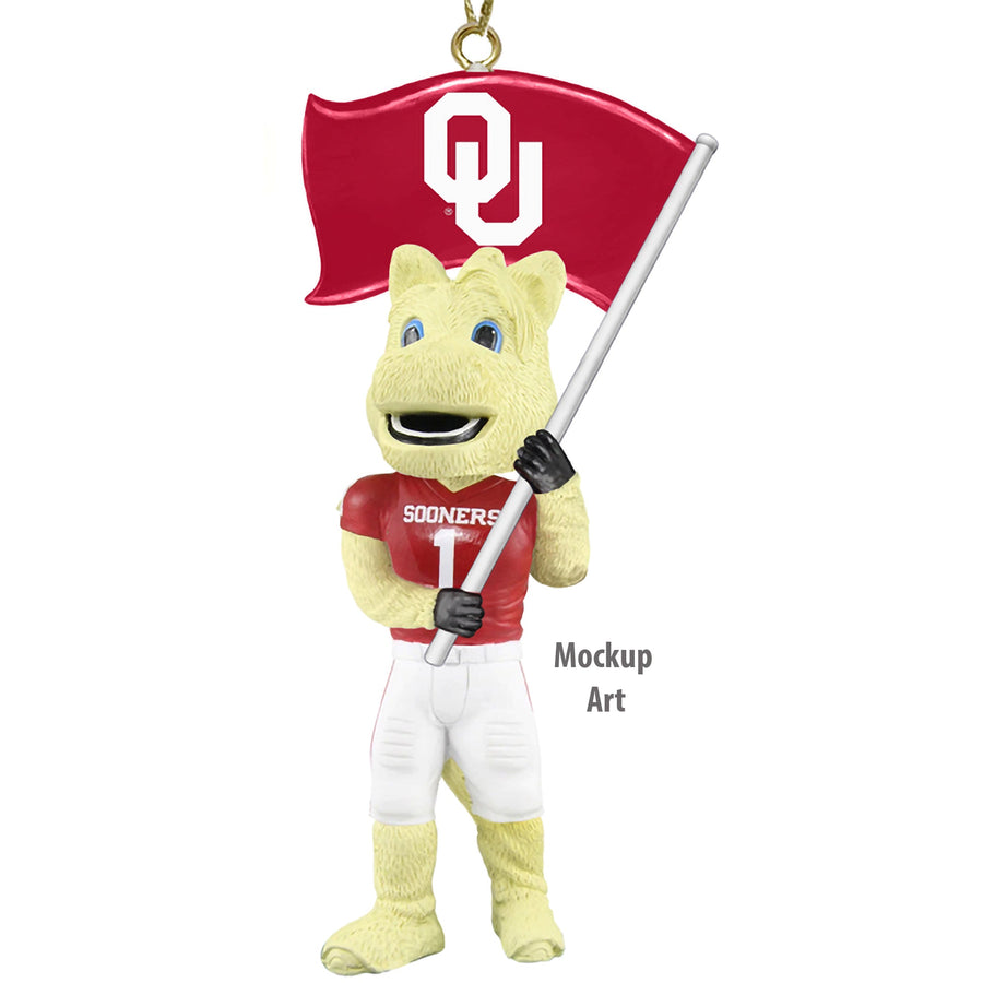 Oklahoma Mascot Ornament - Perch