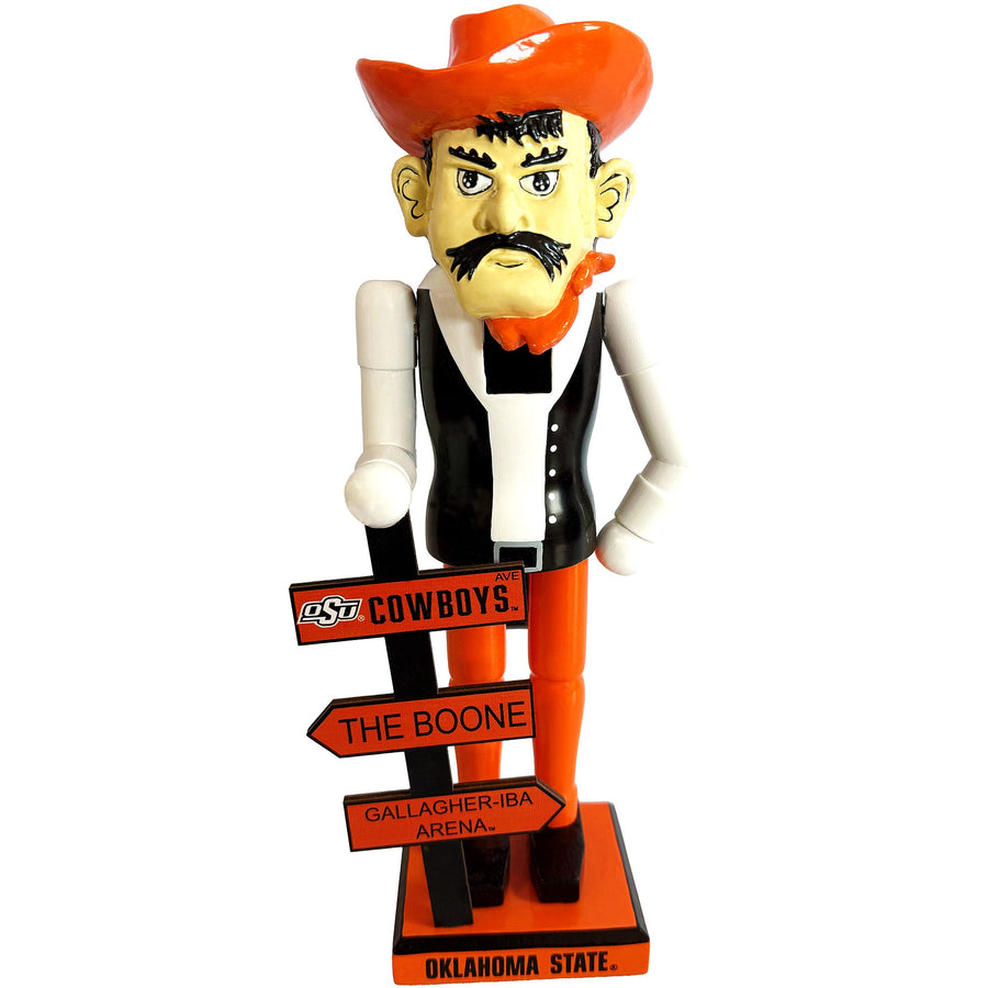 Oklahoma State Mascot Nutcracker - Perch