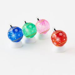 Ornament Waterglobe Blue - #Perch#