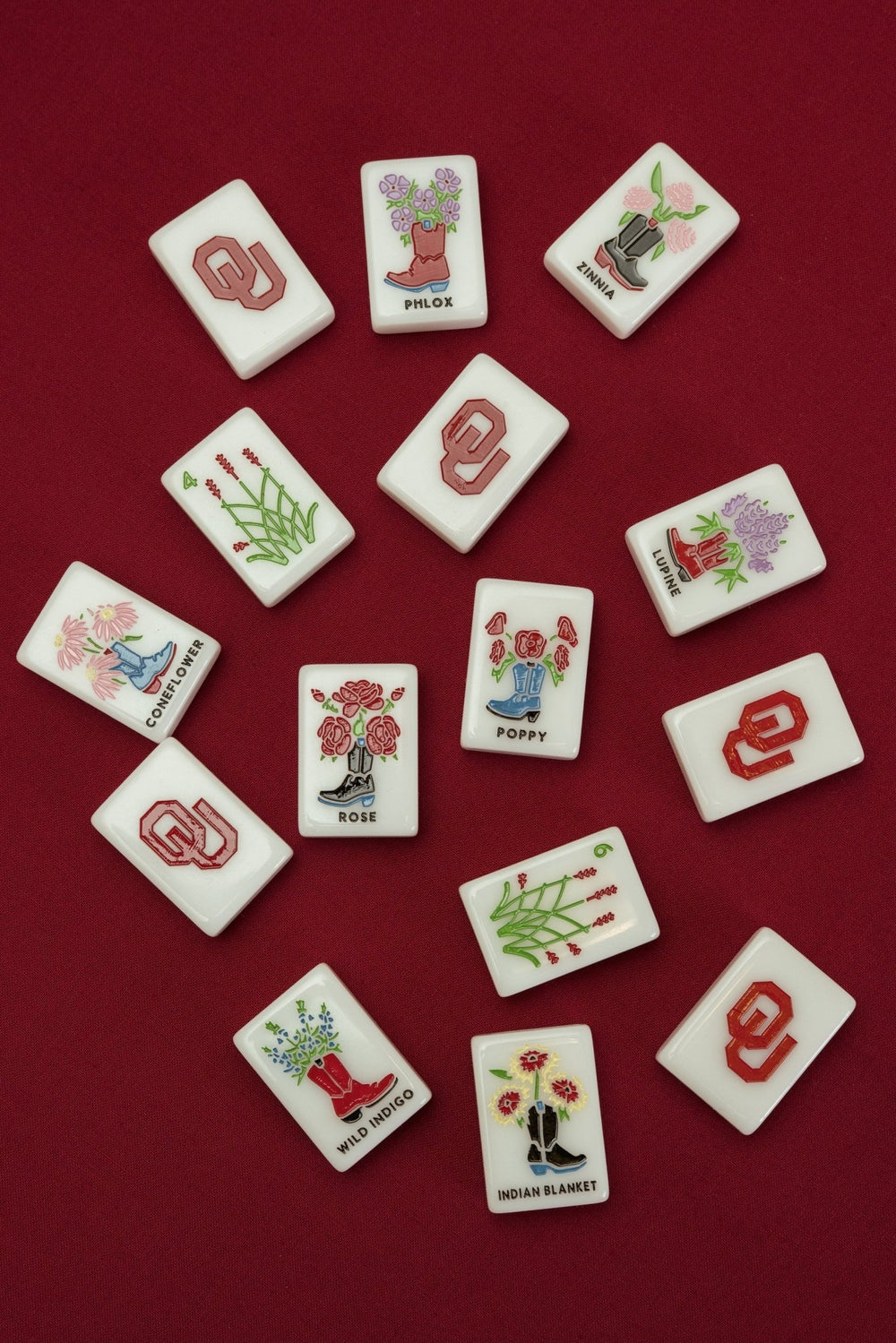 OU Mahjong Tiles - Perch