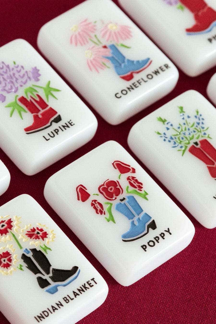 OU Mahjong Tiles - Perch