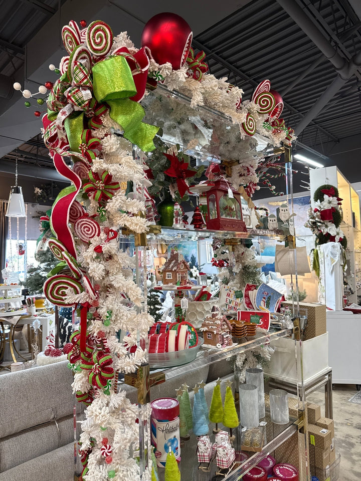Peppermint Lollipop Prelit Garland - Perch