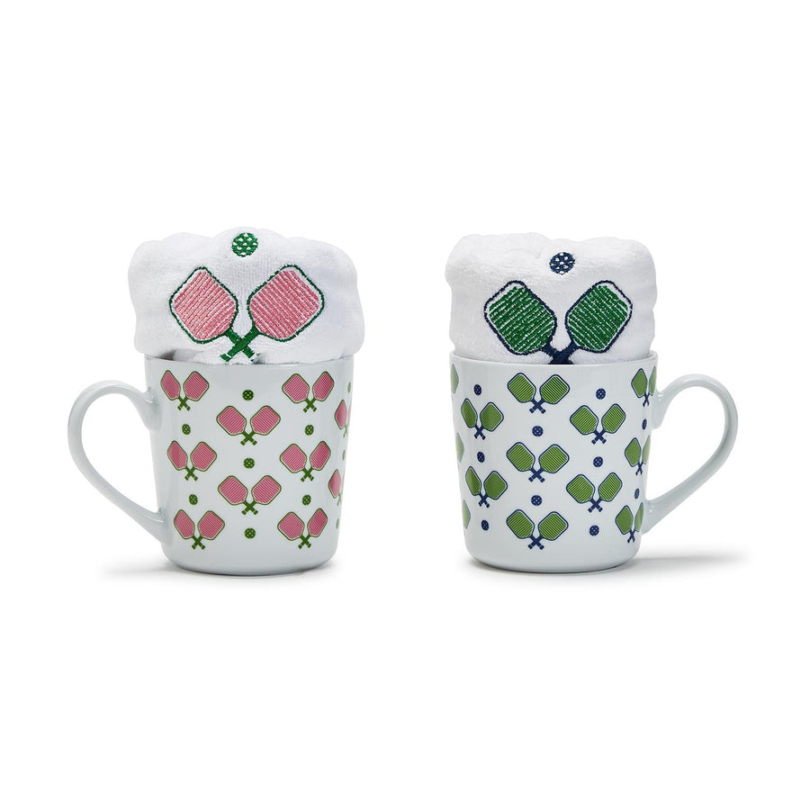 Pickleball Mug + Towel - Perch