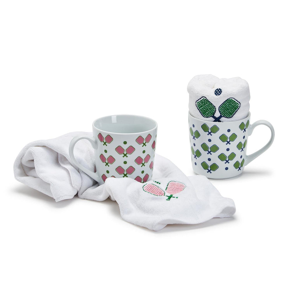Pickleball Mug + Towel - Perch