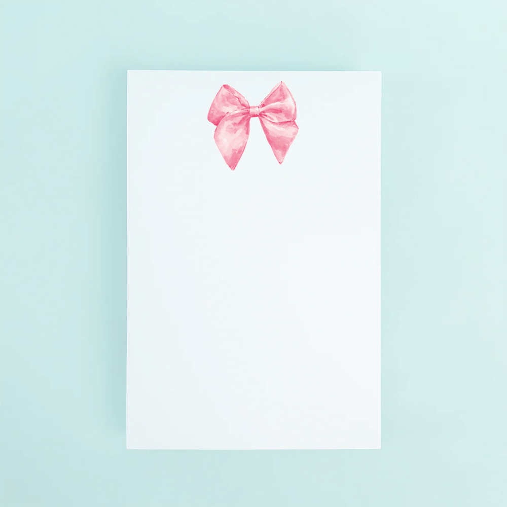Pink Bows - Notepad - Perch