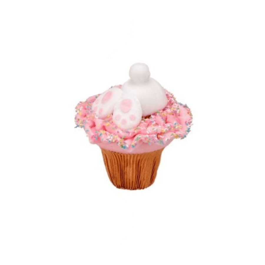 Pink Bunny Tail Cupcake - Perch