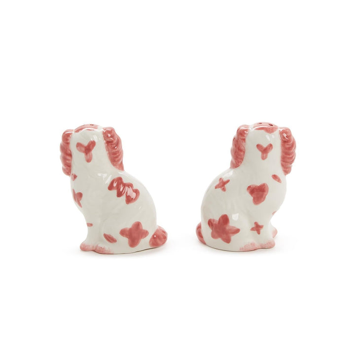 Pink Staffordshire Salt & Pepper - Perch