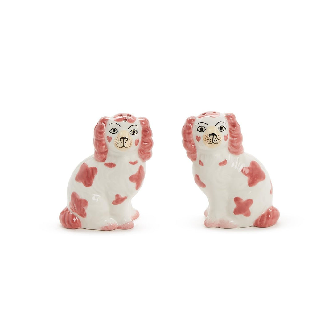 Pink Staffordshire Salt & Pepper - Perch