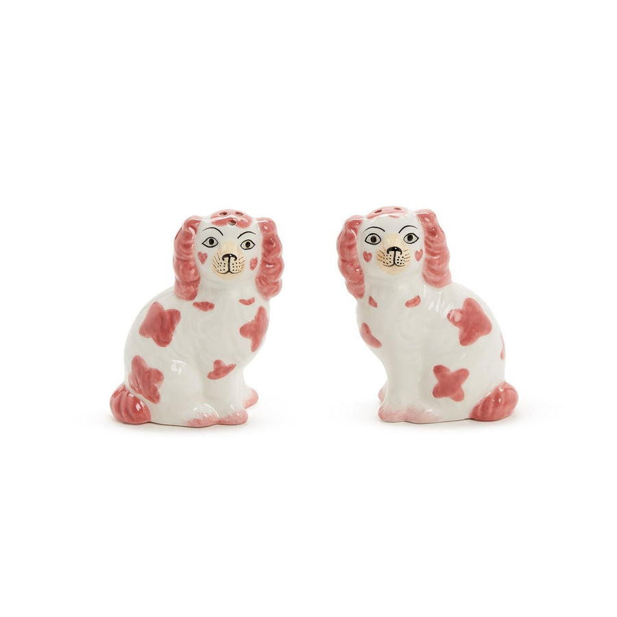 Pink Staffordshire Salt & Pepper - Perch